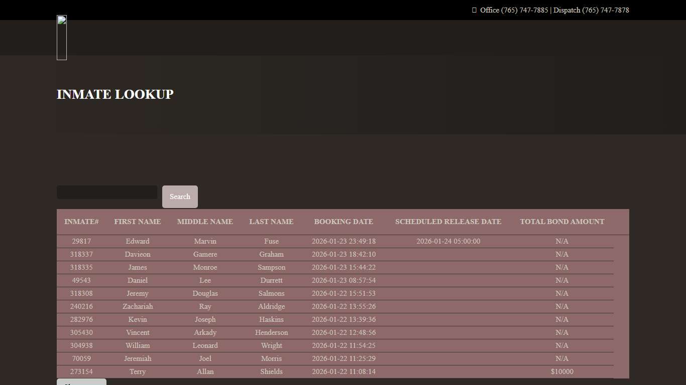 Inmate Lookup - Delaware County Sheriff